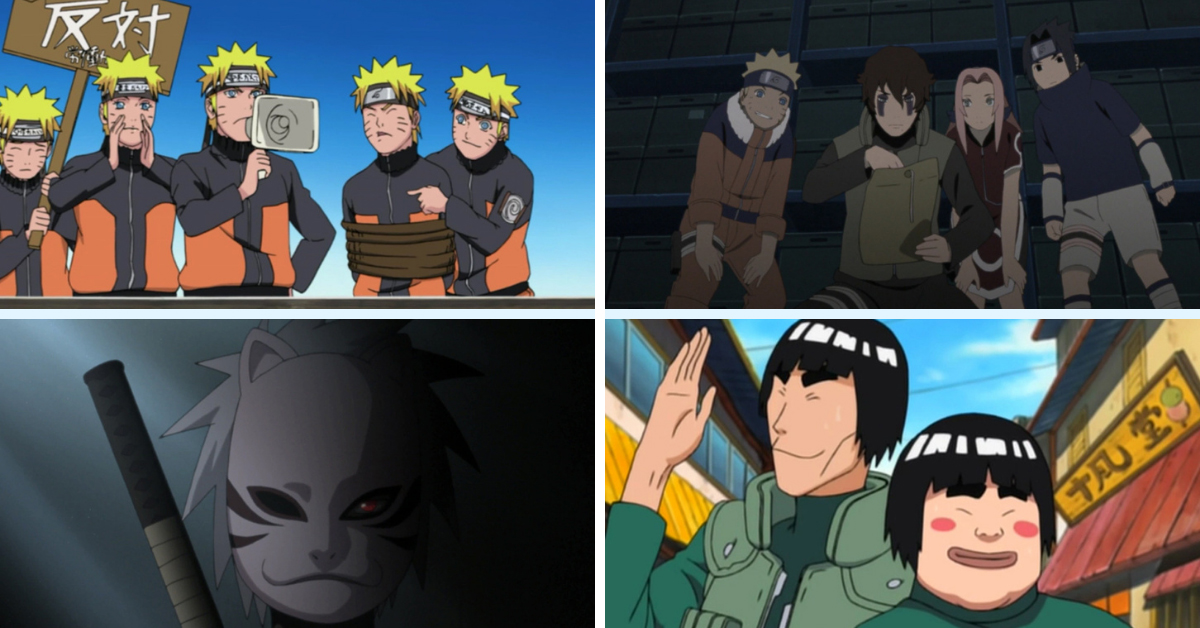 all naruto filler episodes list