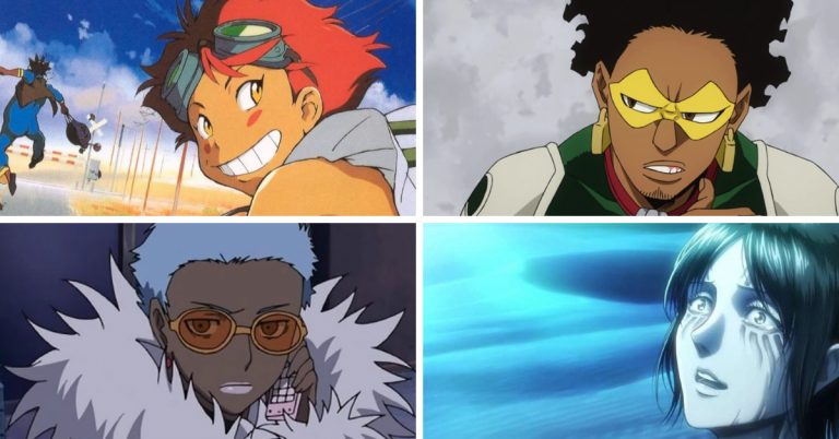 25 Best Black Anime Character