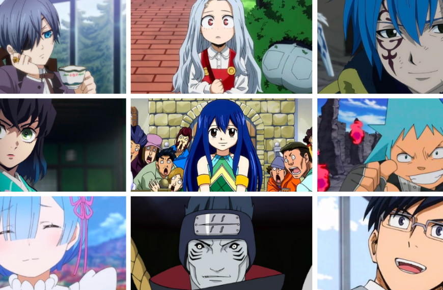20 Best Anime Characters With Blue Hair