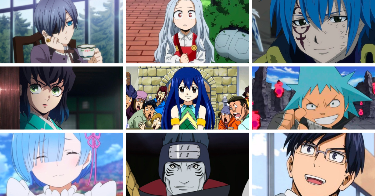 Top 48 image anime characters with blue hair - Thptnganamst.edu.vn