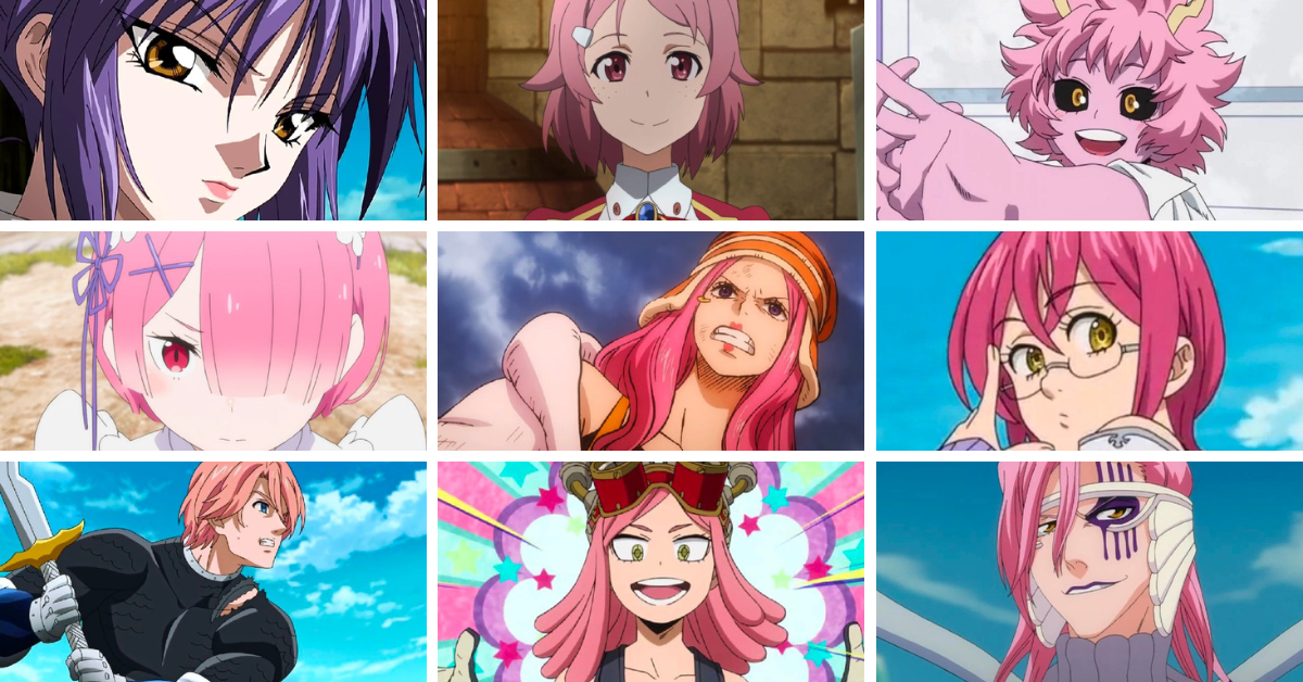 20 Best Anime Characters With Pink Hair