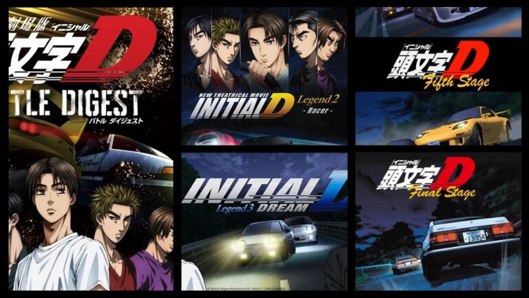 ‘Initial D’ Simplified: Your Guide to Chronological & Release Date Watch Order