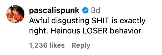 pedro pascal being a massive loser