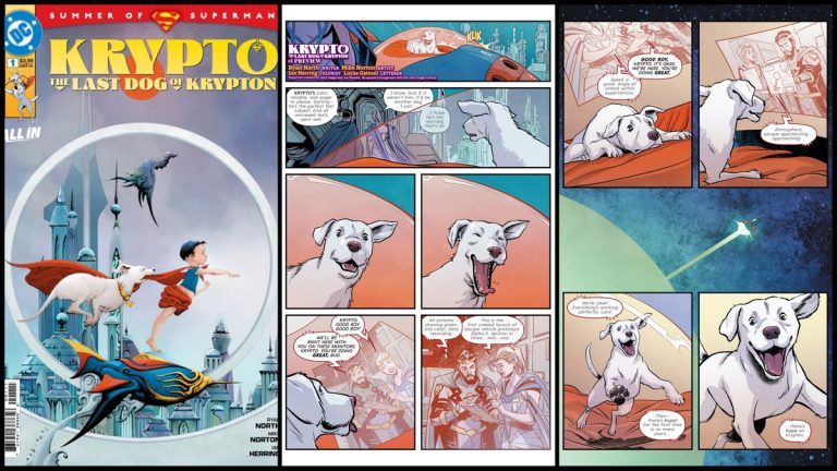 Preview: Krypto’s Journey Begins in ‘The Last Dog of Krypton’ #1