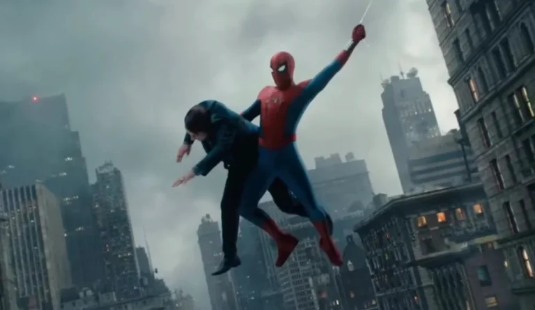 Tom Holland Lights Up the Empire State Building in Red and Blue to Celebrate the Launch of ‘Spider-Man: Brand New Day’ Trailer